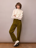 Toni Trouser / Chartreuse Corduroy