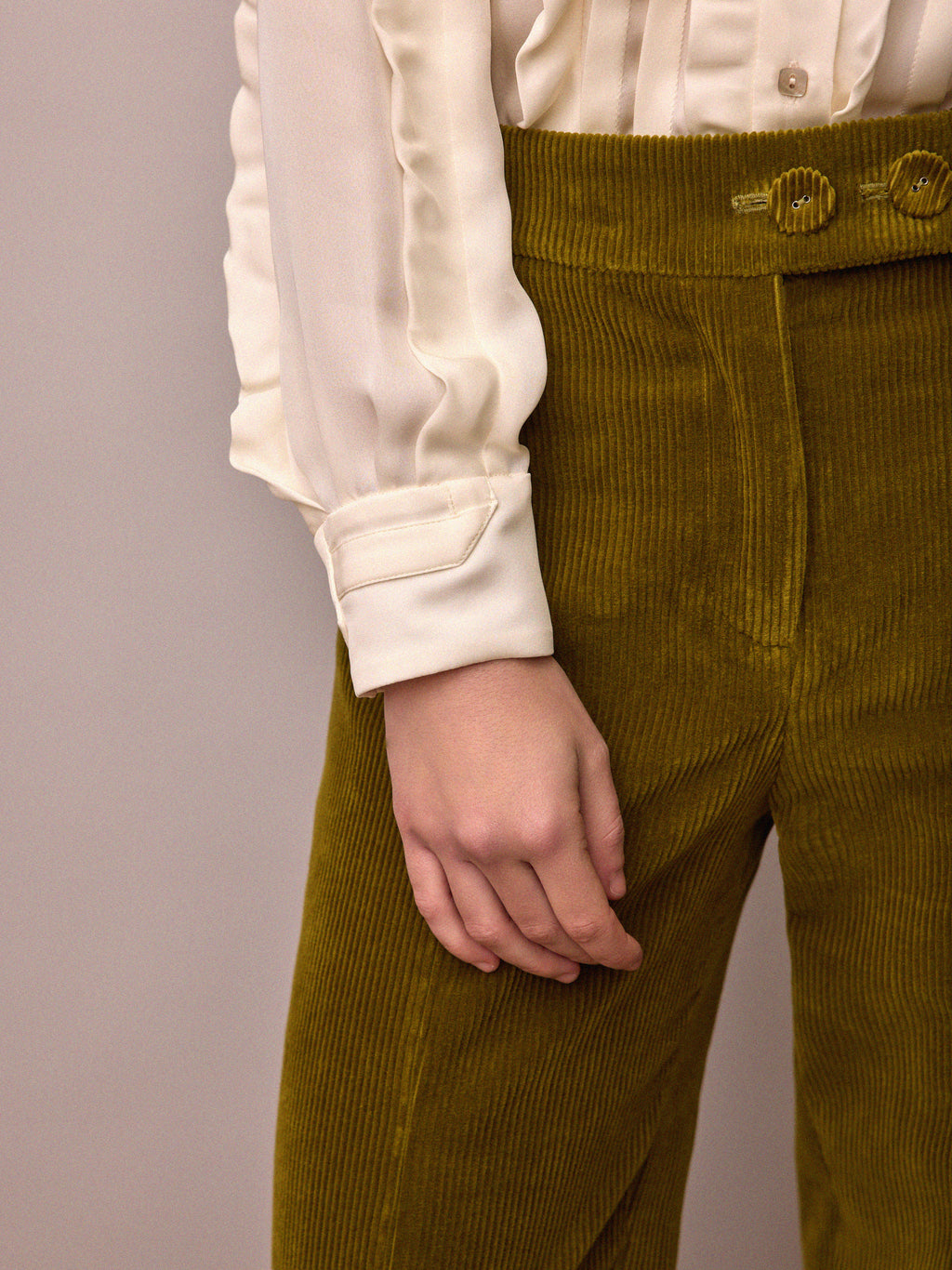 Toni Trouser / Chartreuse Corduroy