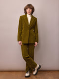 Toni Suit Jacket / Chartreuse Corduroy