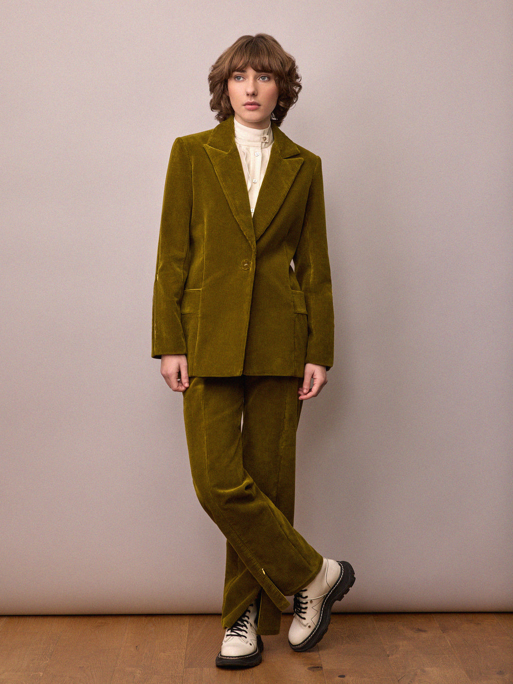 Toni Trouser / Chartreuse Corduroy