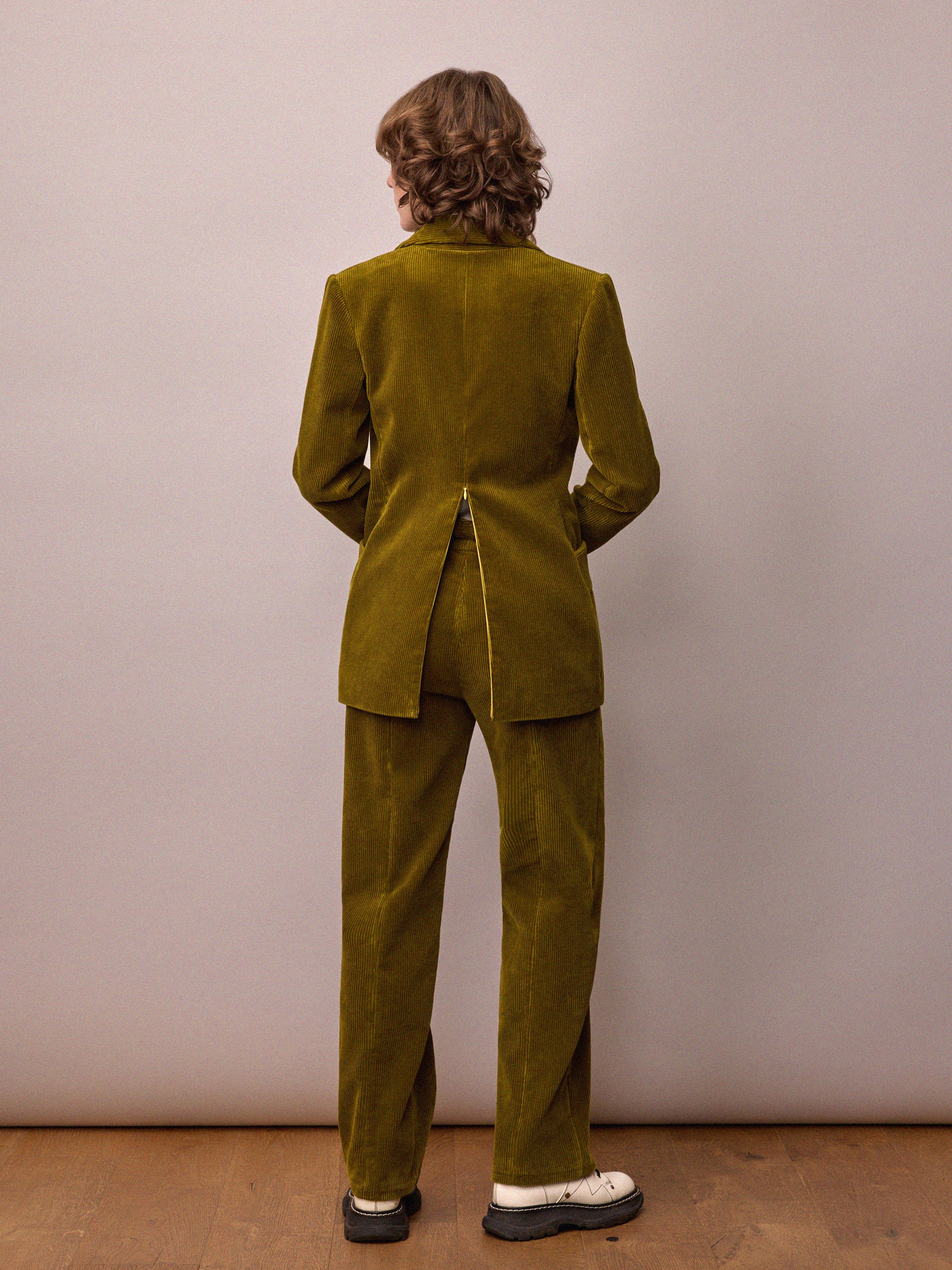 Toni Trouser / Chartreuse Corduroy