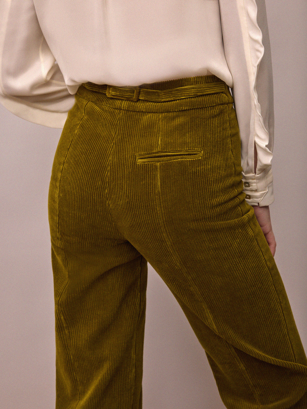 Toni Trouser / Chartreuse Corduroy