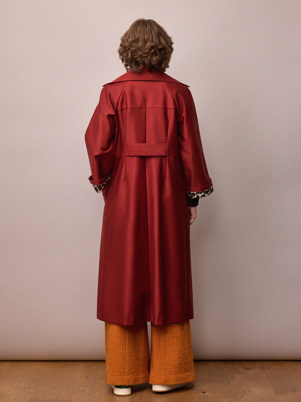 Ryder Rain Coat / Burnt Sienna