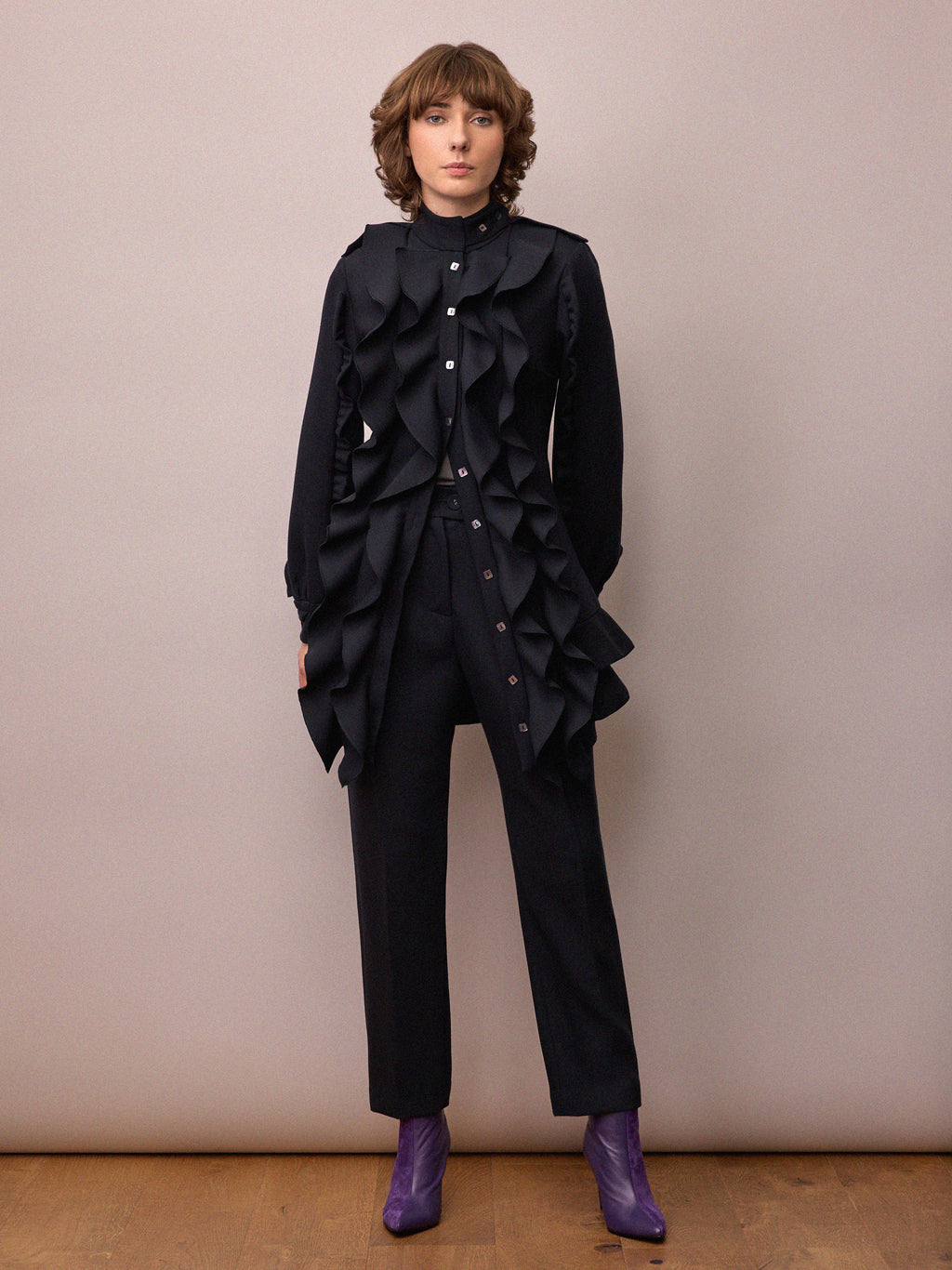 Penelope Trouser / Midnight Wool