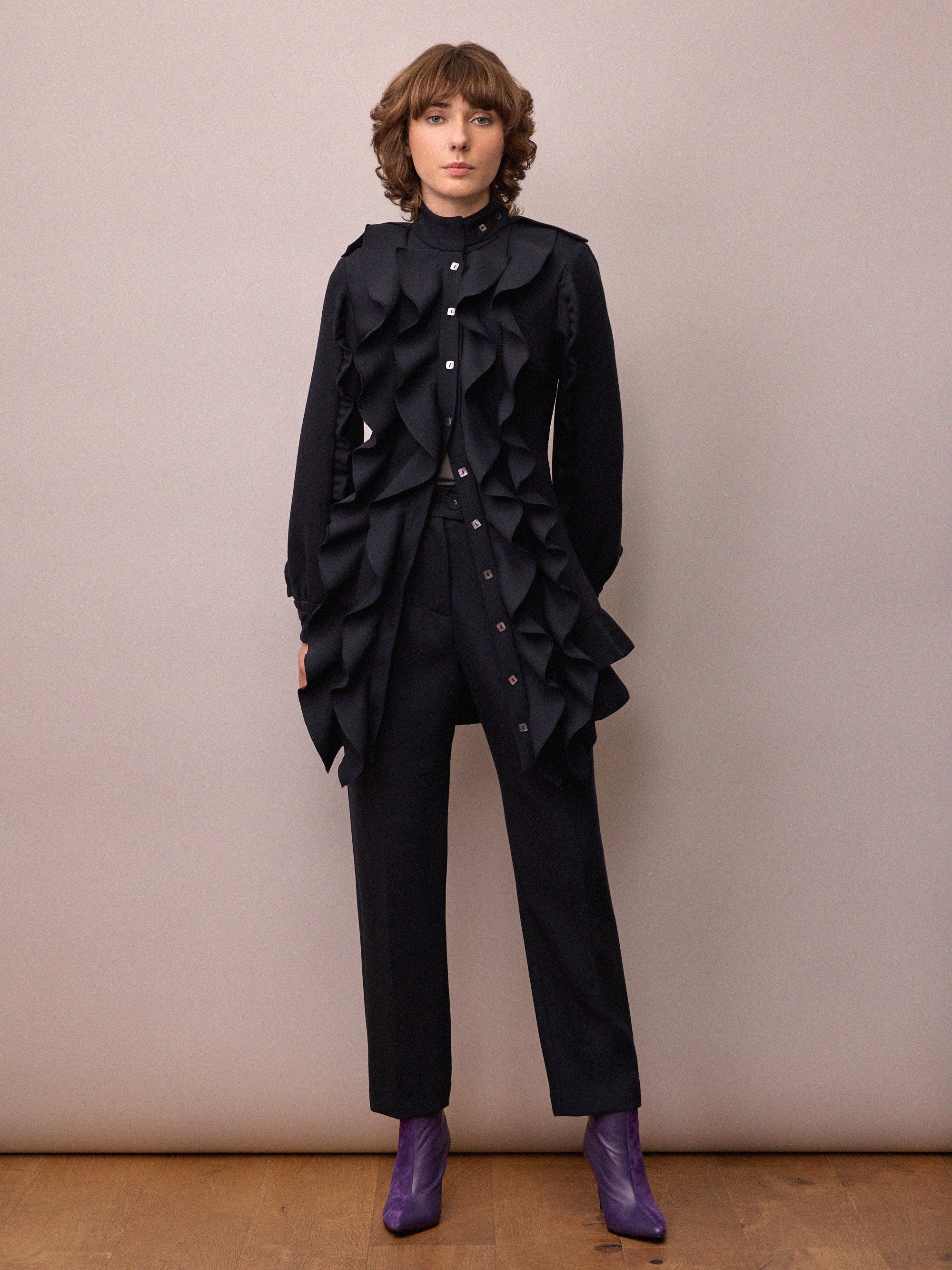 Penelope Trouser / Midnight Wool