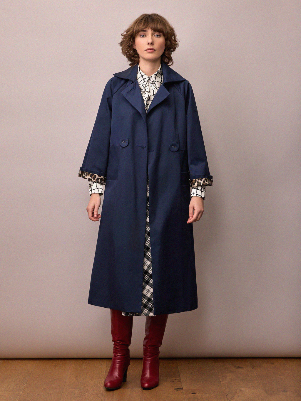 Ryder Rain Coat / French Navy
