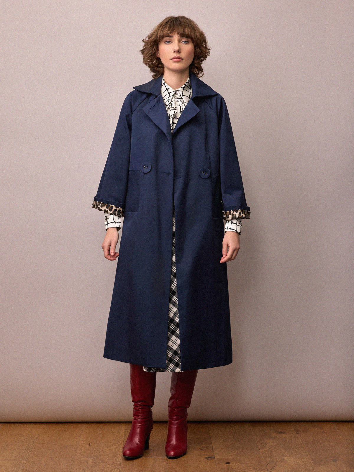 Ryder Rain Coat / French Navy