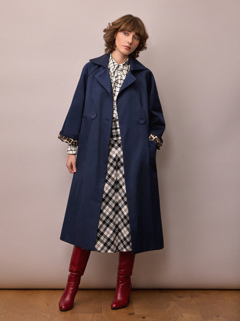 Ryder Rain Coat / French Navy