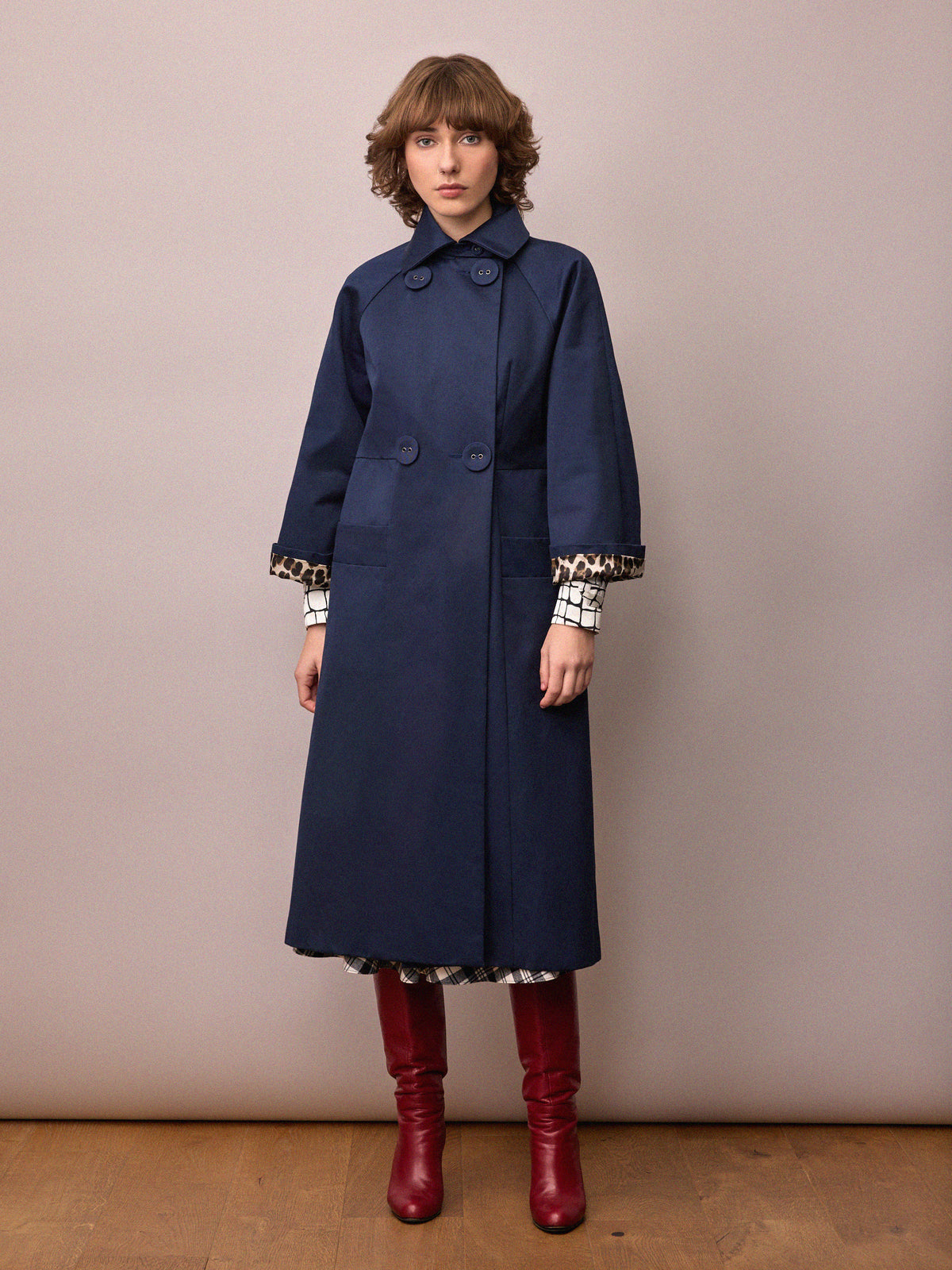 Ryder Rain Coat / French Navy