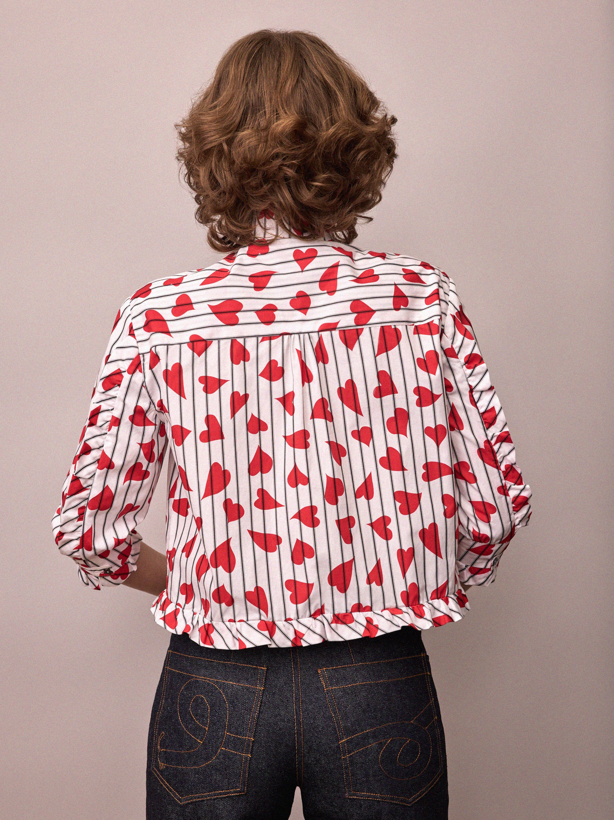 Frankie Shirt / Valentine Print