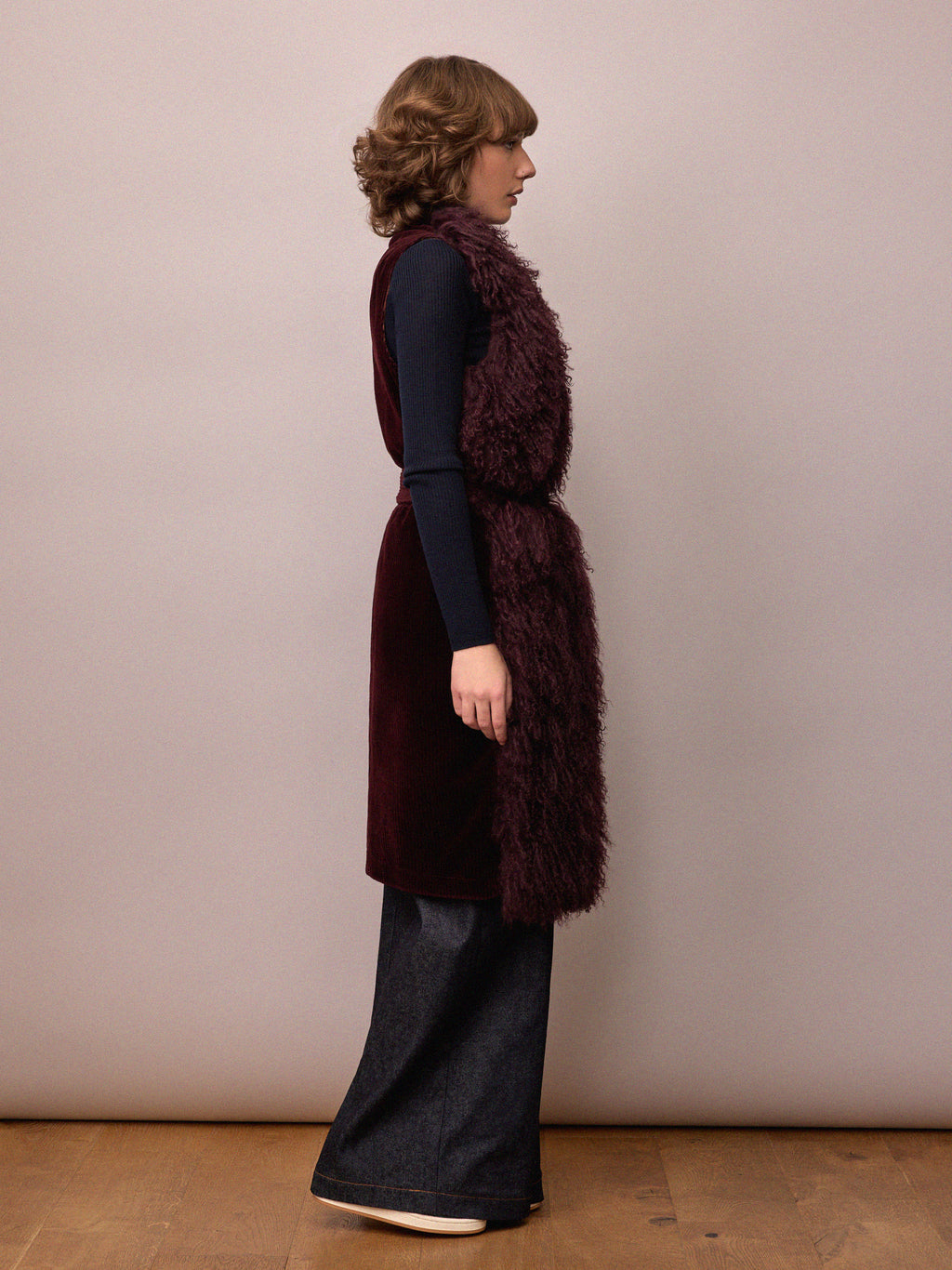 Aubrey Gilet / Plum