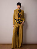 Andy Suit Jacket / Mustard Pinstripe