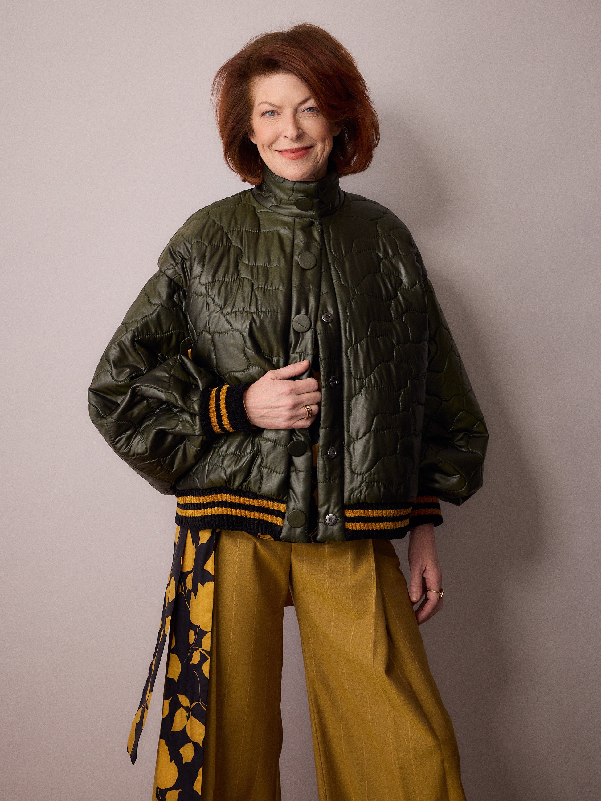 Ms K Bomber Jacket / Olive