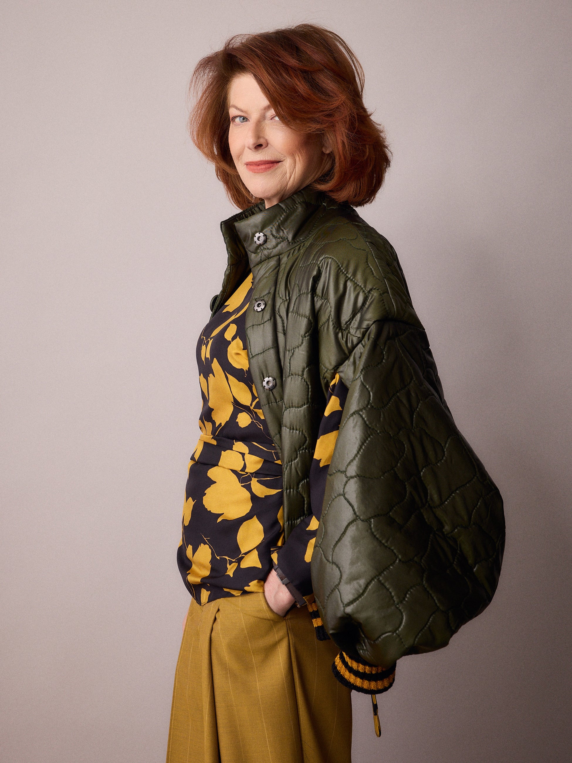 Ms K Bomber Jacket / Olive
