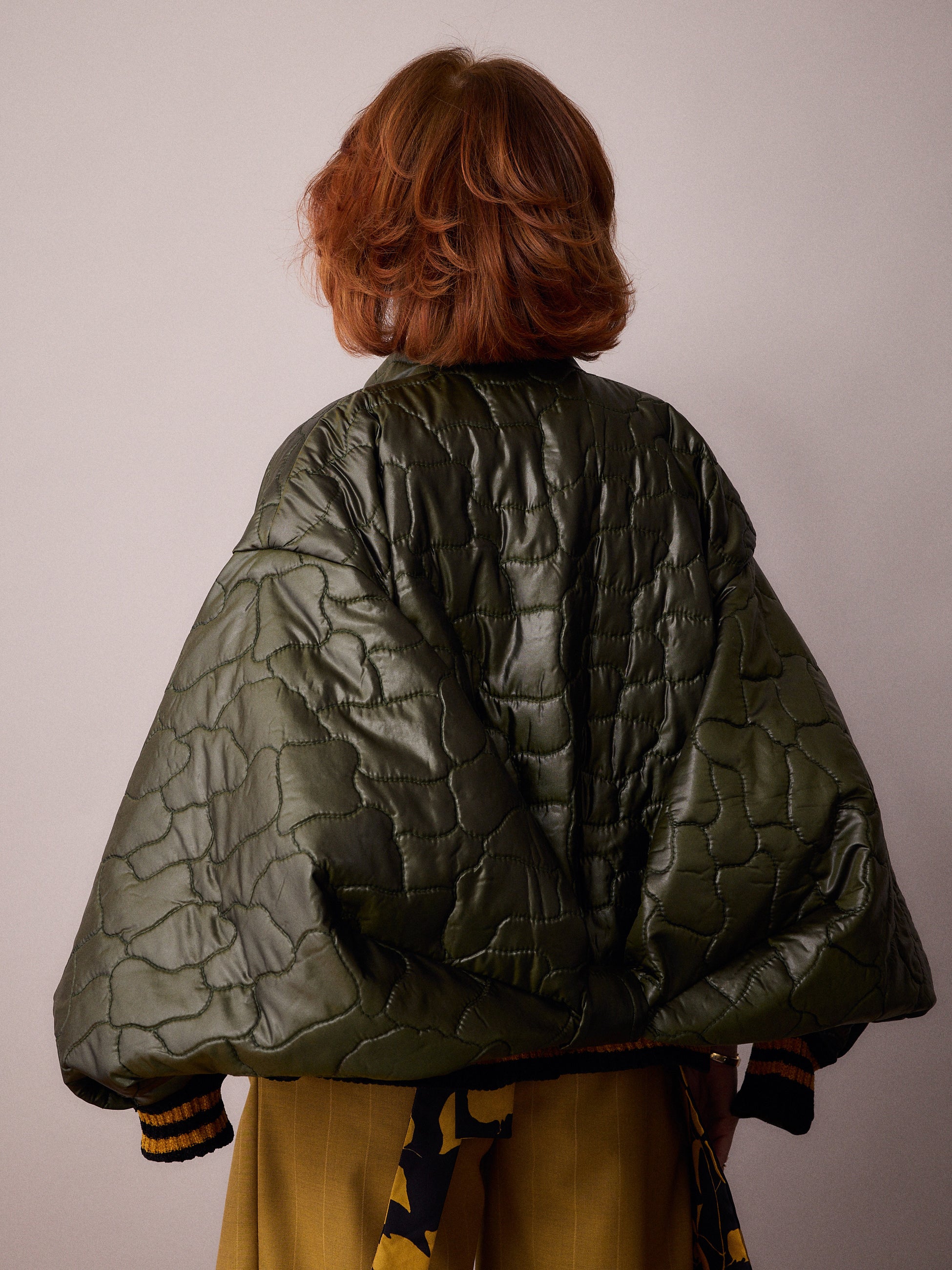 Ms K Bomber Jacket / Olive