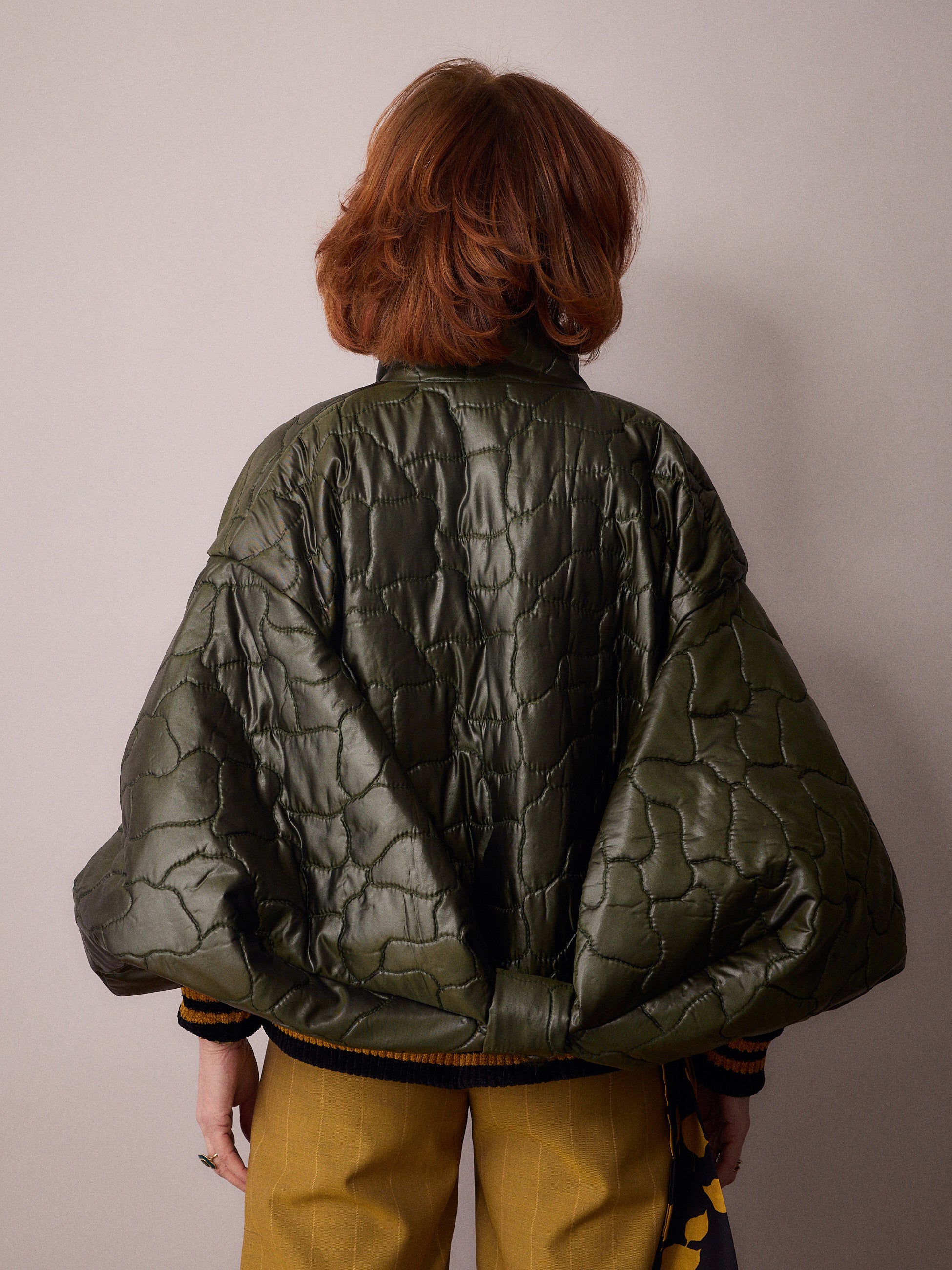 Ms K Bomber Jacket / Olive