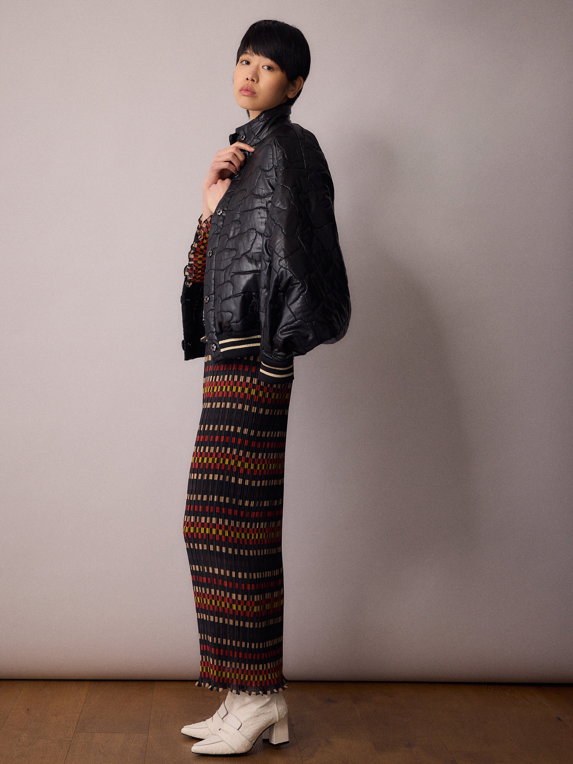 Ms K Bomber Jacket / Onyx