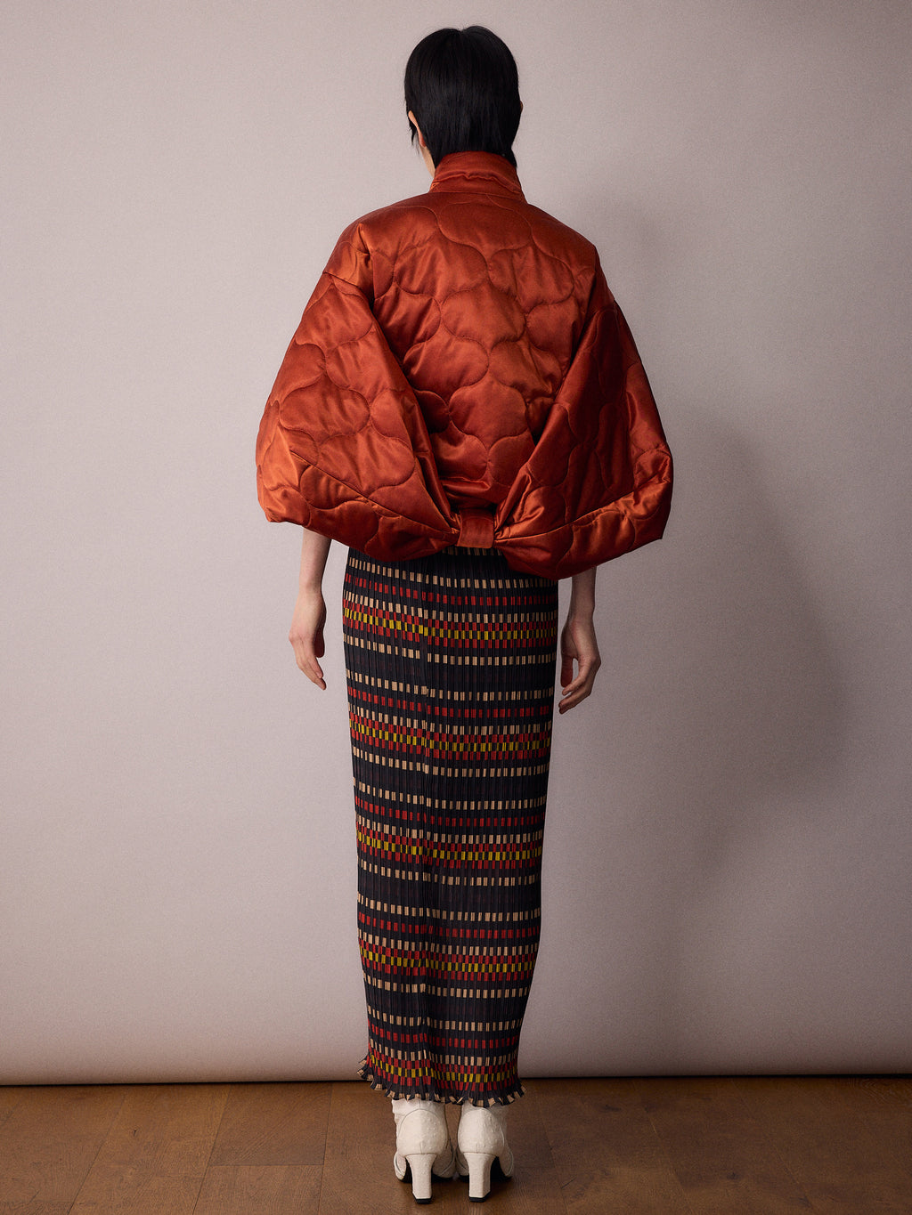 Ms K Bomber Jacket / Amber