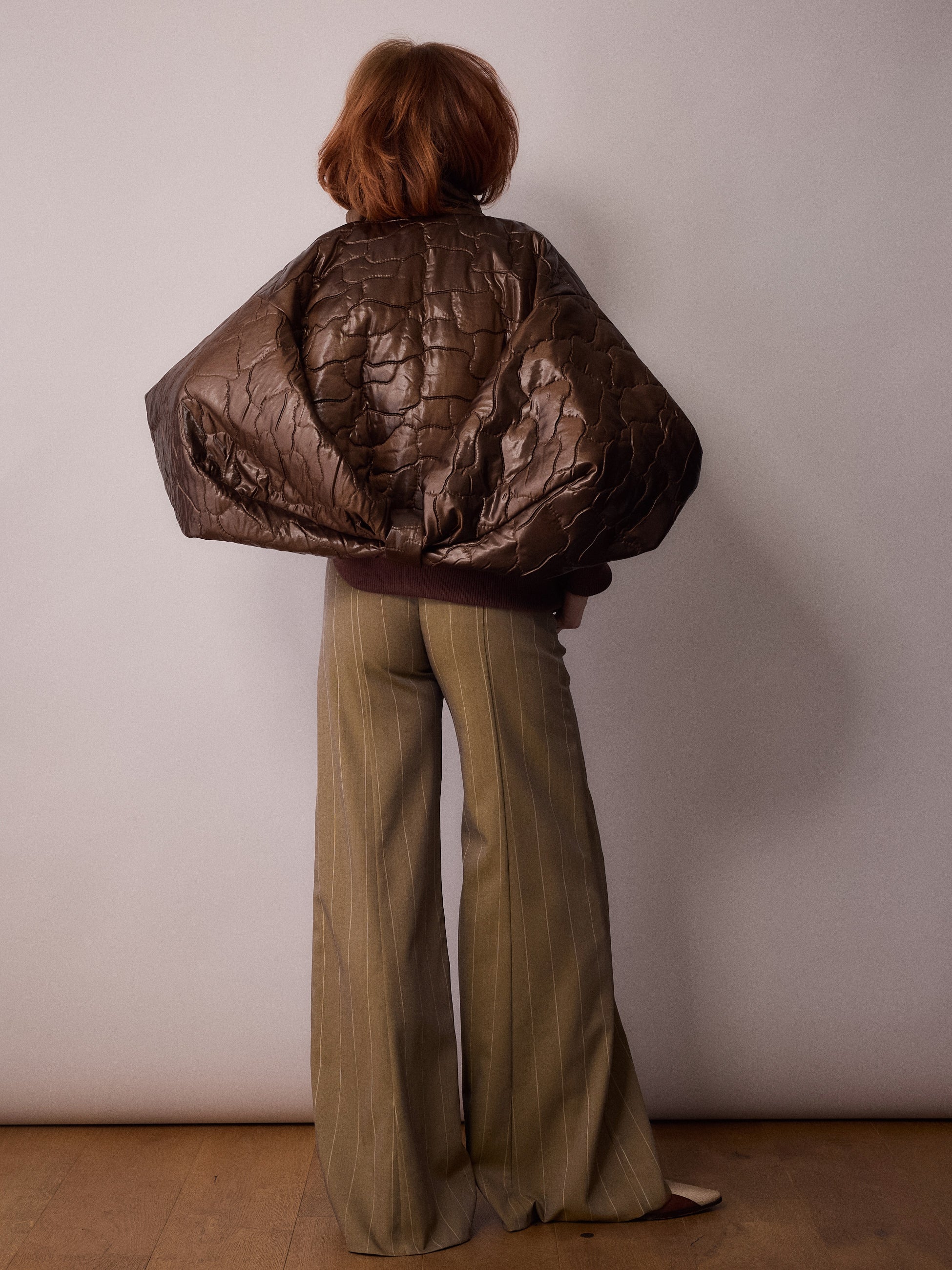 Ms K Bomber Jacket / Chocolate