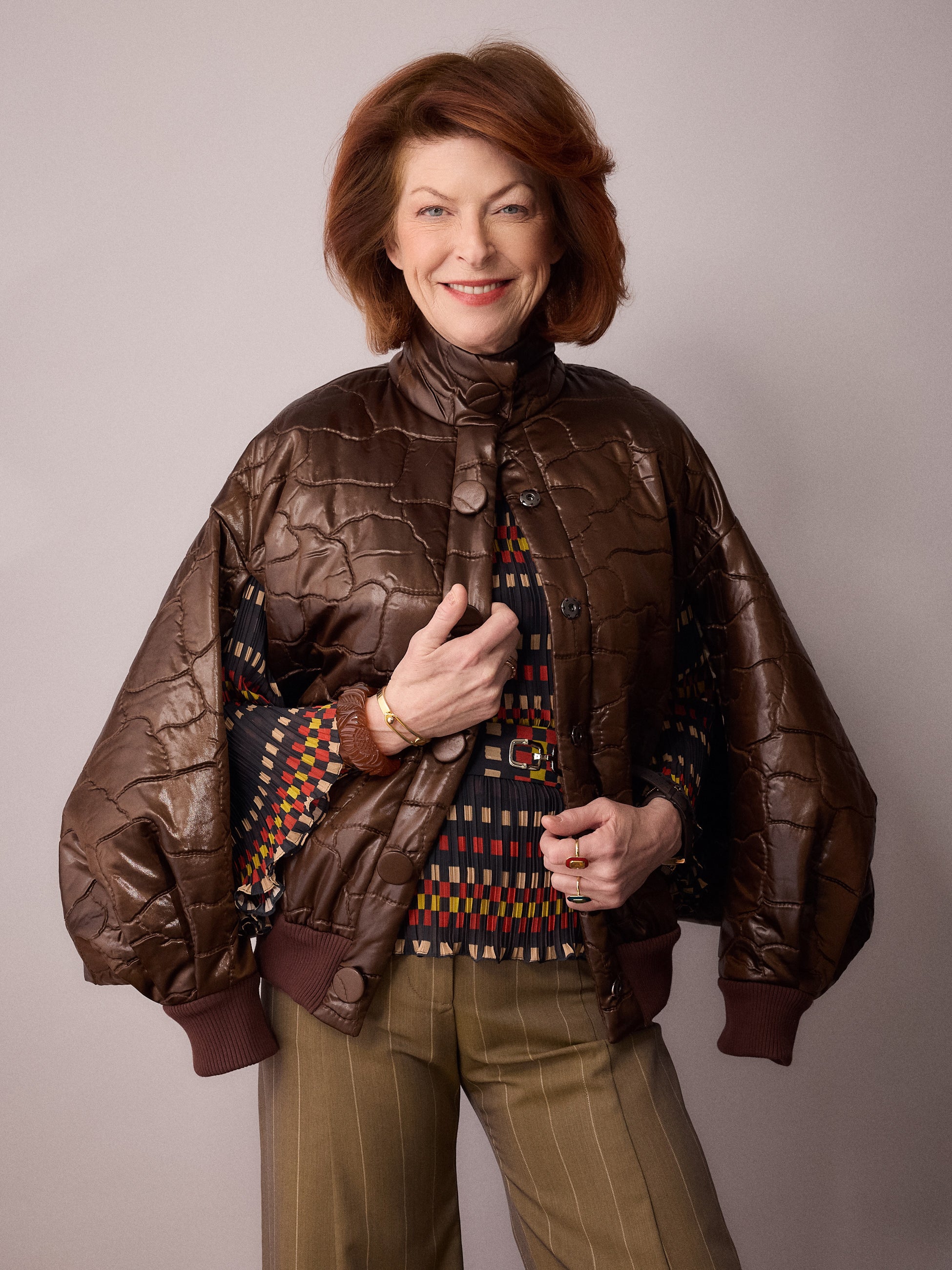 Ms K Bomber Jacket / Chocolate