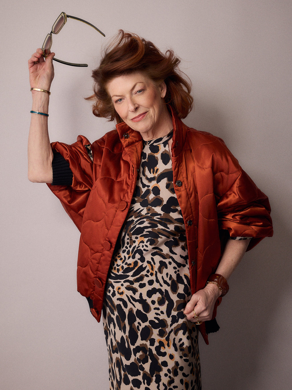 Ms K Bomber Jacket / Amber