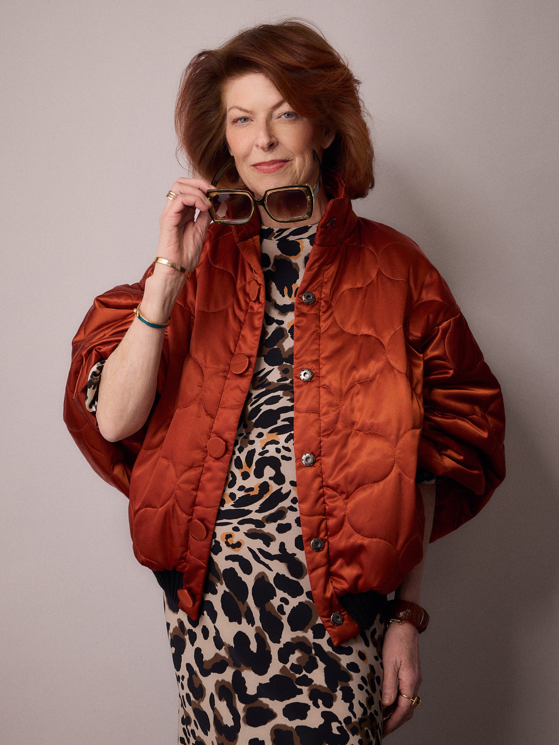 Ms K Bomber Jacket / Amber